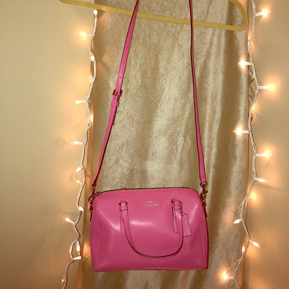 Pink Coach Purse - Picture 1 of 4